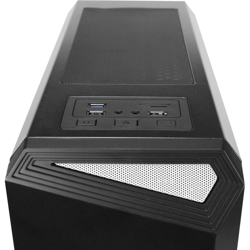 NX100 Grey ATX Mid-Tower Case - Image 6