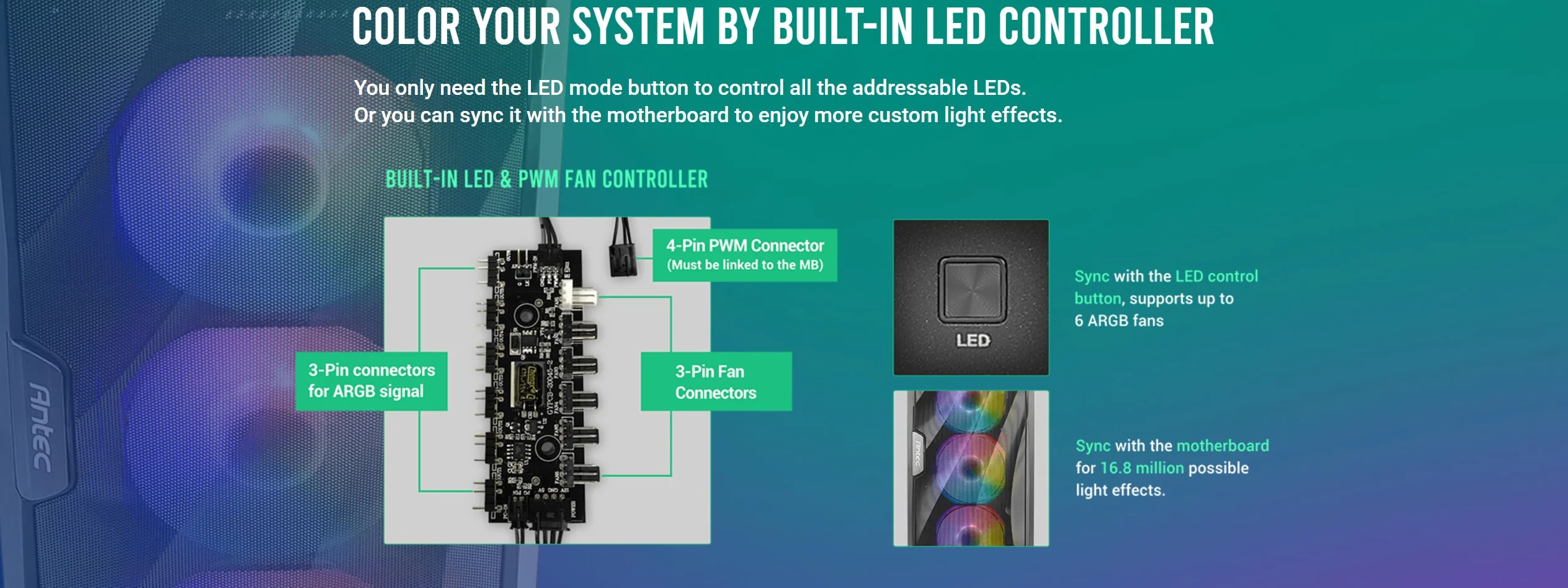 Flux ARGB & PWM Controller