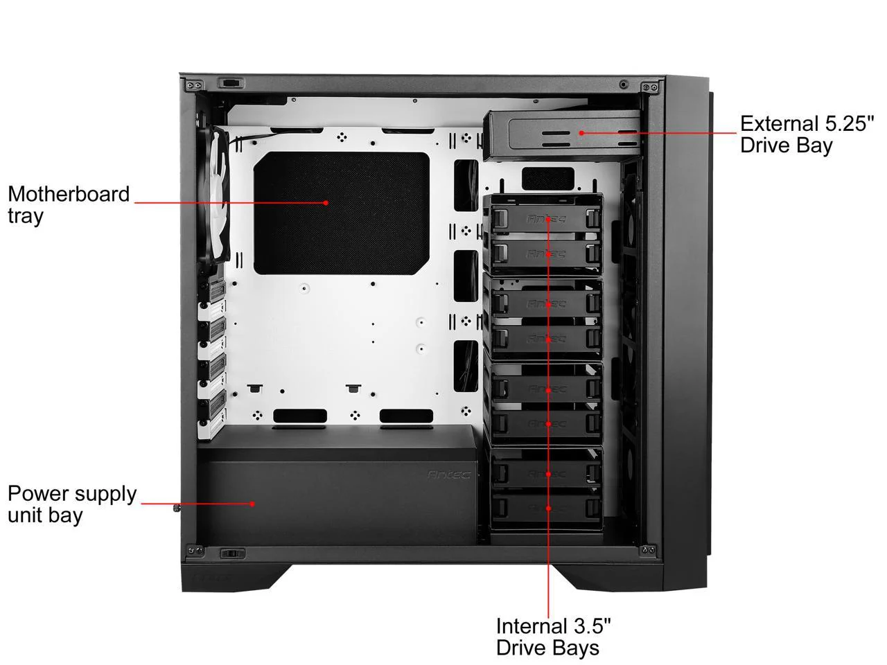 P101 S ATX Computer Case - Image 3