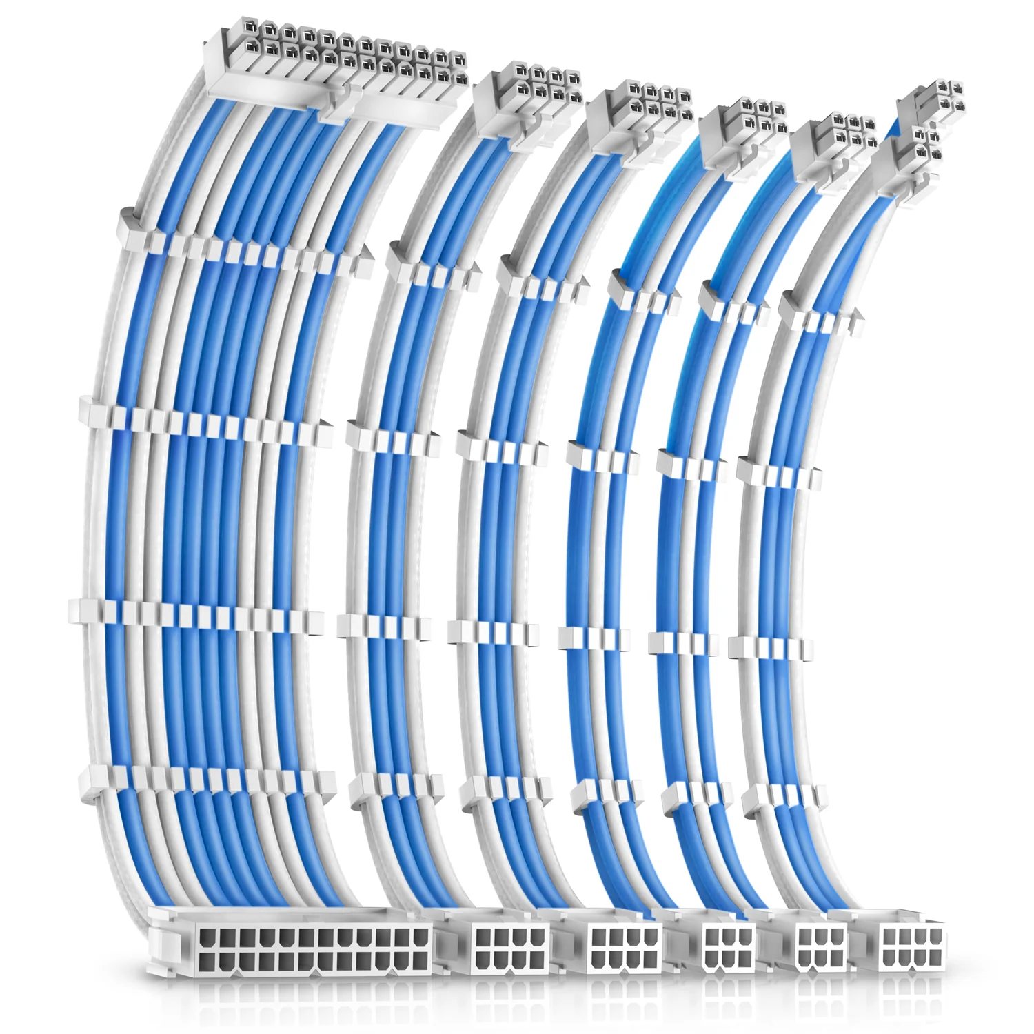 PSU Extension cable kits 6 pack (White Variants) - Image 4